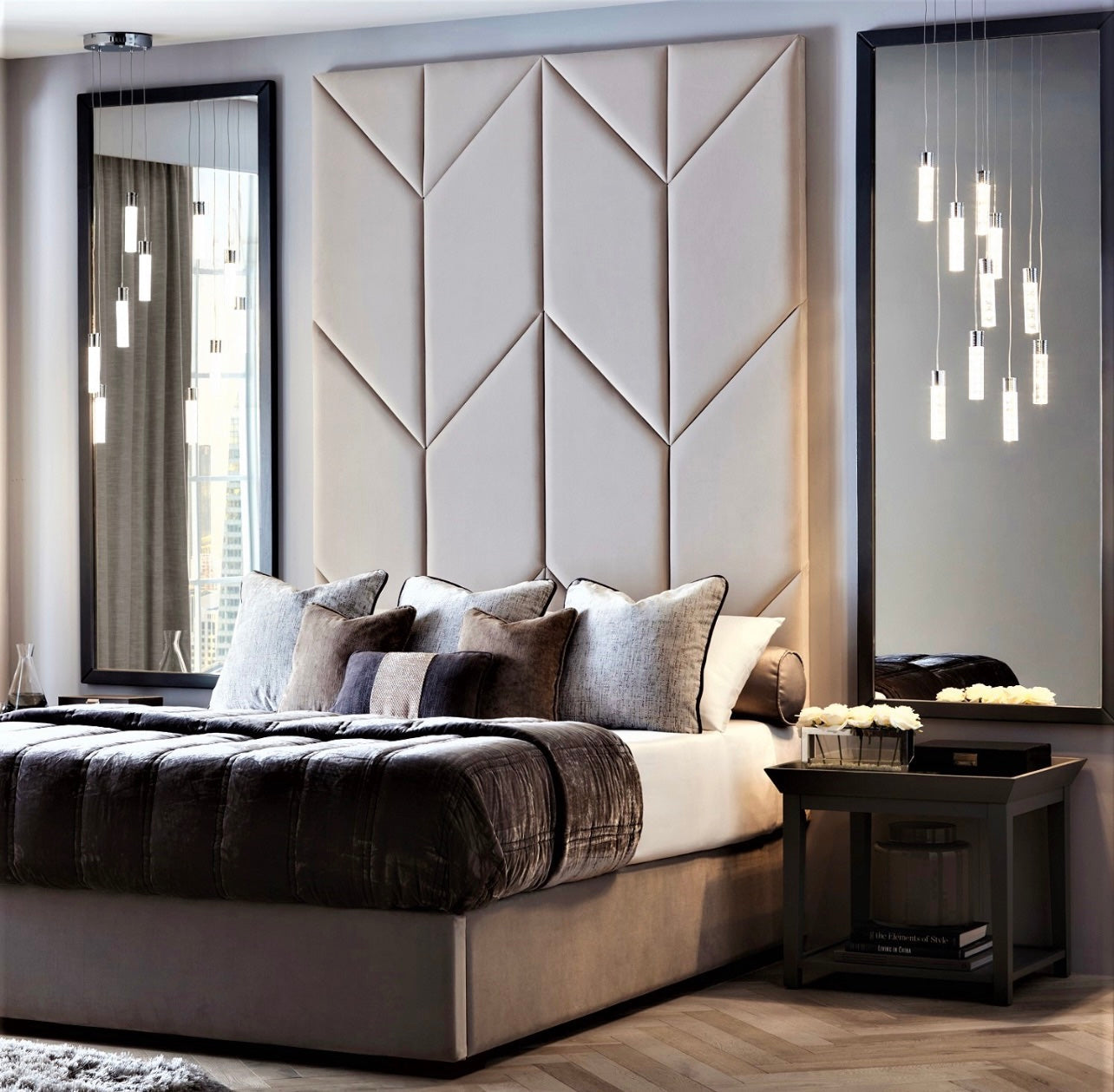 The luxury Wall Panel Bed Frame UK